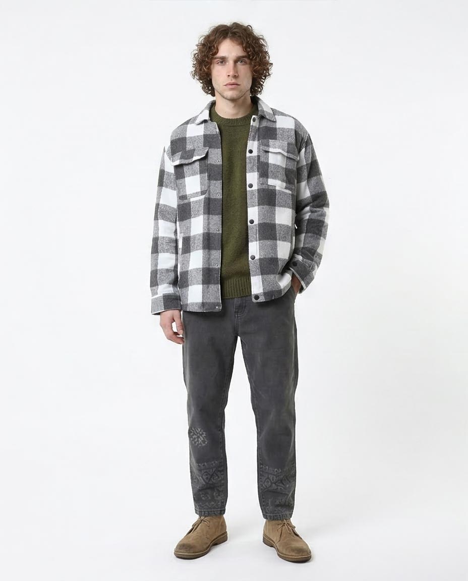 Ravin Men’s Buffalo Check Heavyweight Shacket - O178144