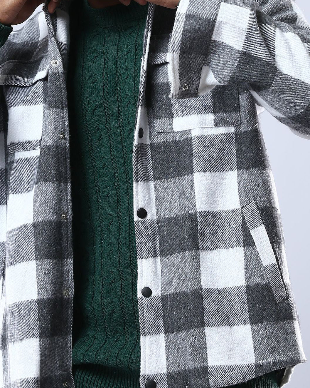 Ravin Men’s Buffalo Check Heavyweight Shacket - O178144