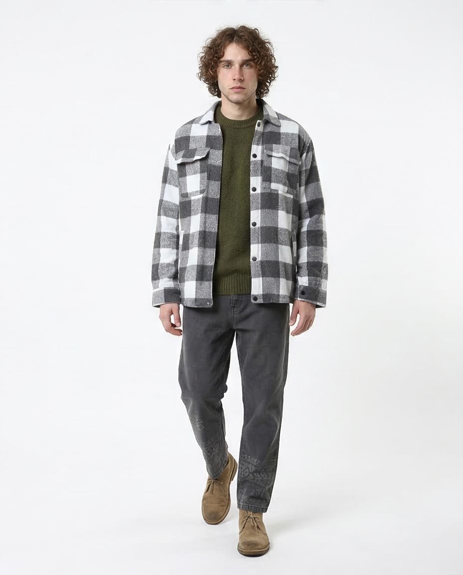 Ravin Men’s Buffalo Check Heavyweight Shacket - O178144
