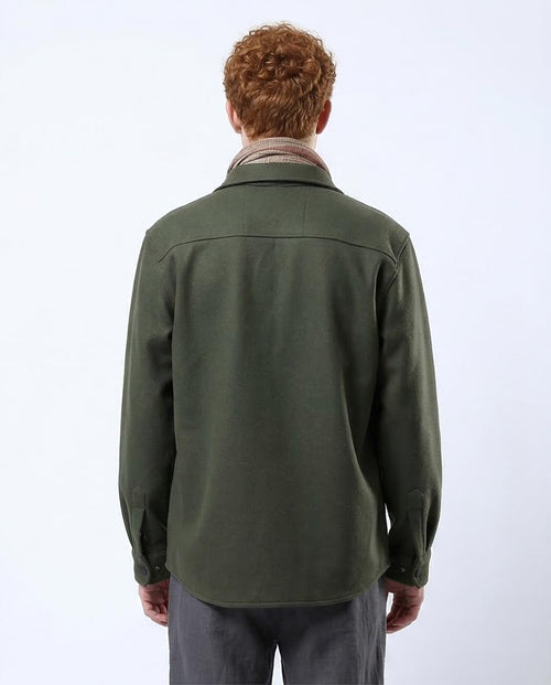 Ravin Men’s Relaxed-Fit Snap-Button Over-Shirt – Olive Green - O178320