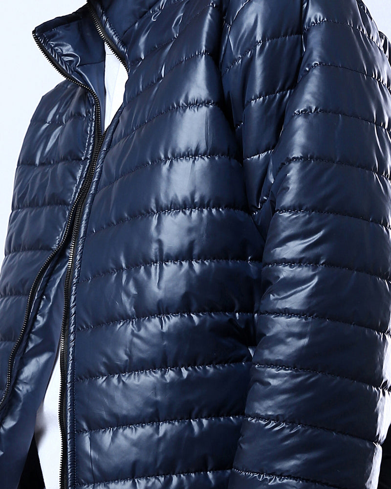 Ravin Men’s Lightweight Quilted Puffer Jacket – Navy - O178467