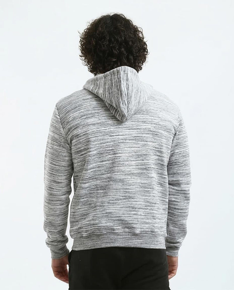 Ravin Men’s Space-Dye Sherpa-Lined Zip-Up Hoodie - o180398