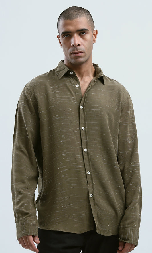 O181036 Men Long Sleeve Shirt