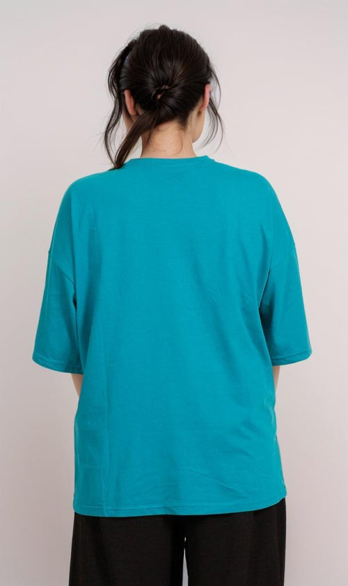 O181670 - Classic Single Jersey T-Shirt - Teal