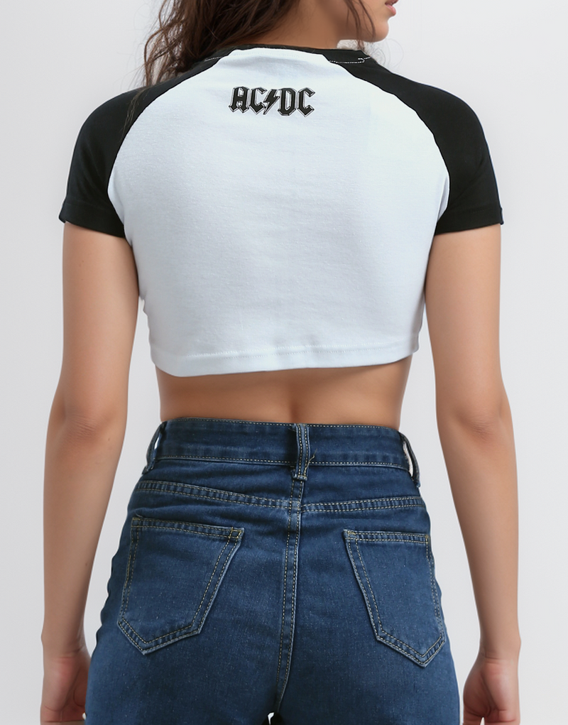 O181678 White Front Print & Back Cotton Casual Tee