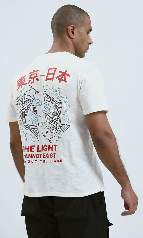 O182420 - Round Neck Short Sleeves Heather Slip On Tee