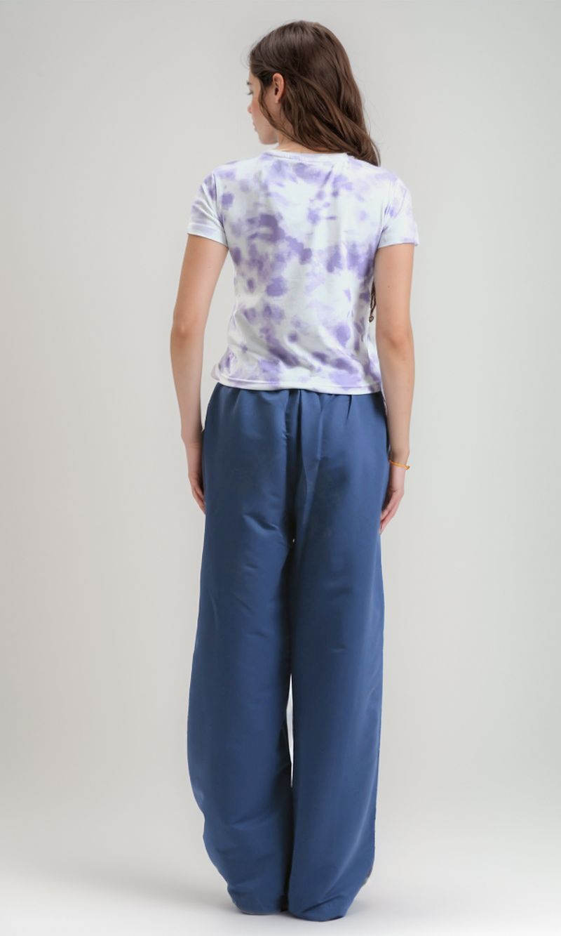 O182836 Printed "Sunny Days" Short Sleeves Regular Fit Tee - Multicolour