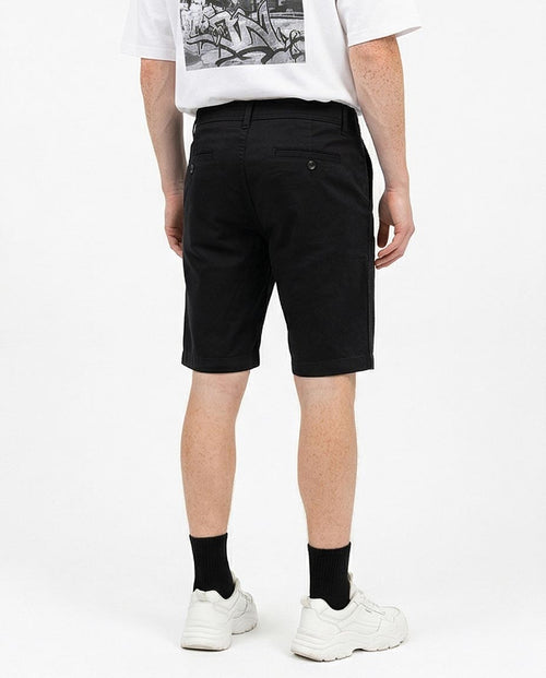 Ravin Men's Essential Slim-Fit Chino Shorts in Onyx Black - o187226