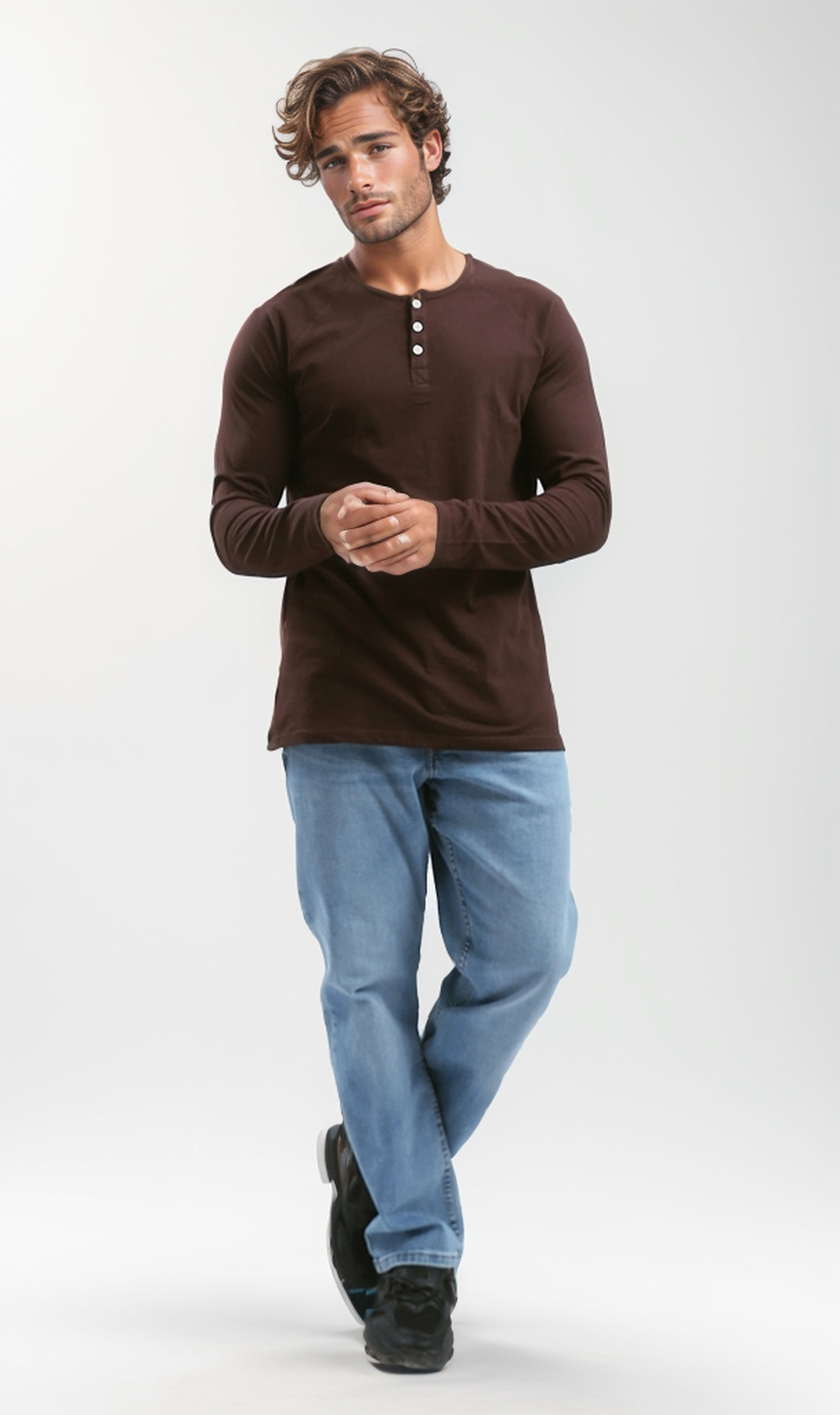 O187989 Men Long Sleeve T-Shirt