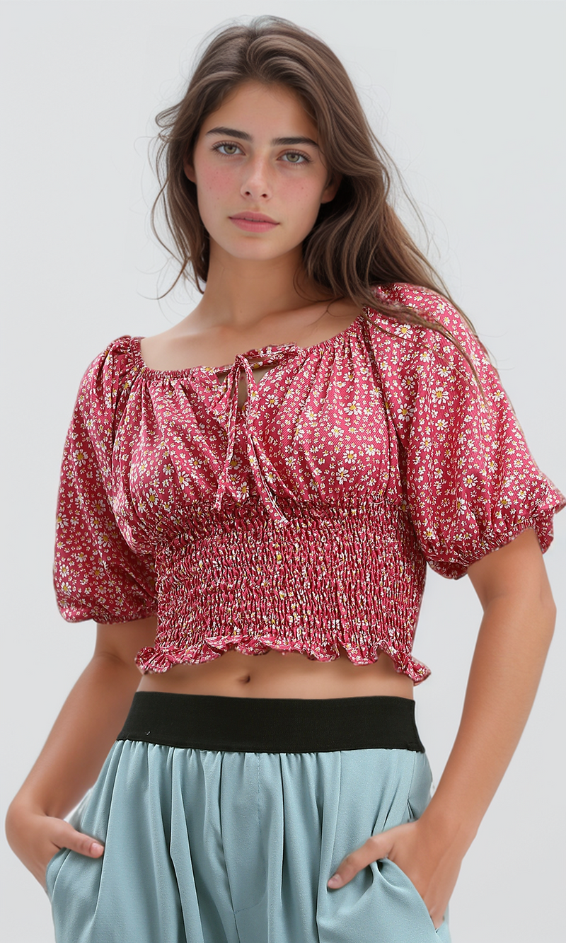 O190141 Women Short Sleeve Shirt