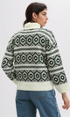 O193357 - Fully Fashioned Turtle Neck Pullover Sweater - Off-White