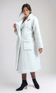O194914 - Regular Fit Faux Fur Coat - Off-White