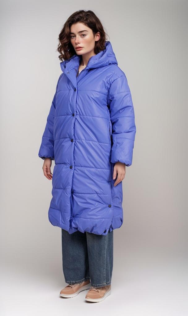 O194958-O194958 - Oversized Puffer Jacket - Black