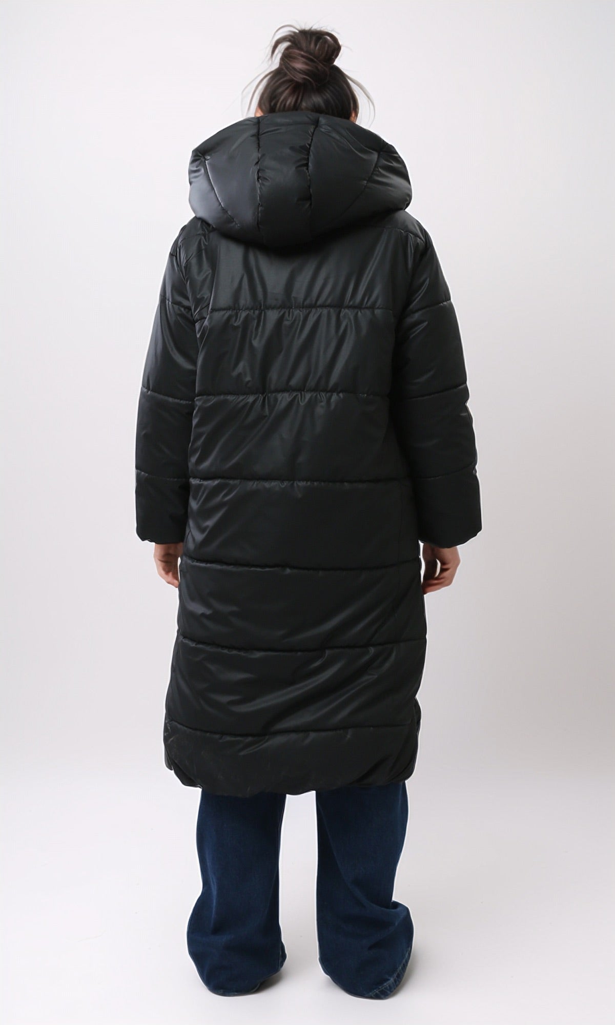 Women's Midnight Longline Quilted Puffer Coat - O194959