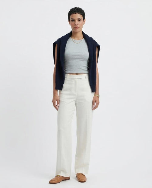 Ravin Women's Heathered Racerback Cropped Tank Top – Grey Marl - o197596