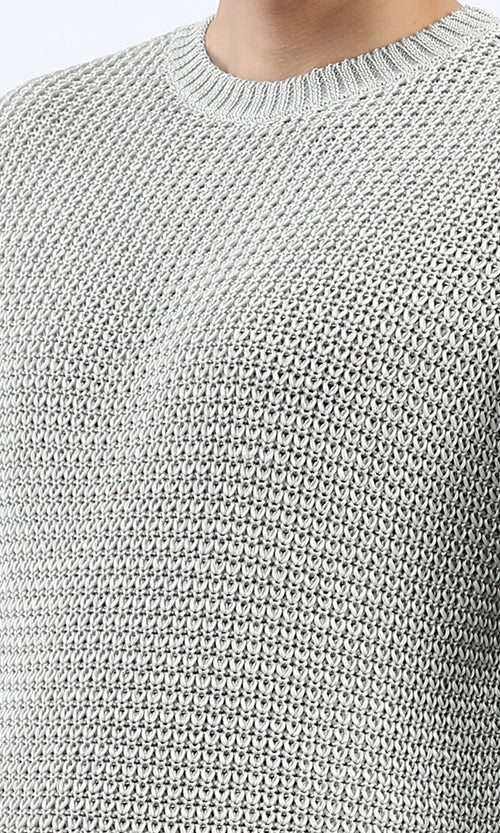 O198300-W24M037-TRICOT -L.GREY (MPL)