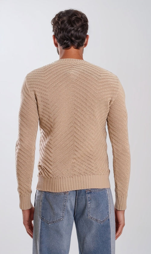 O198301-W24M040-TRICOT -BIEGE (MPL)