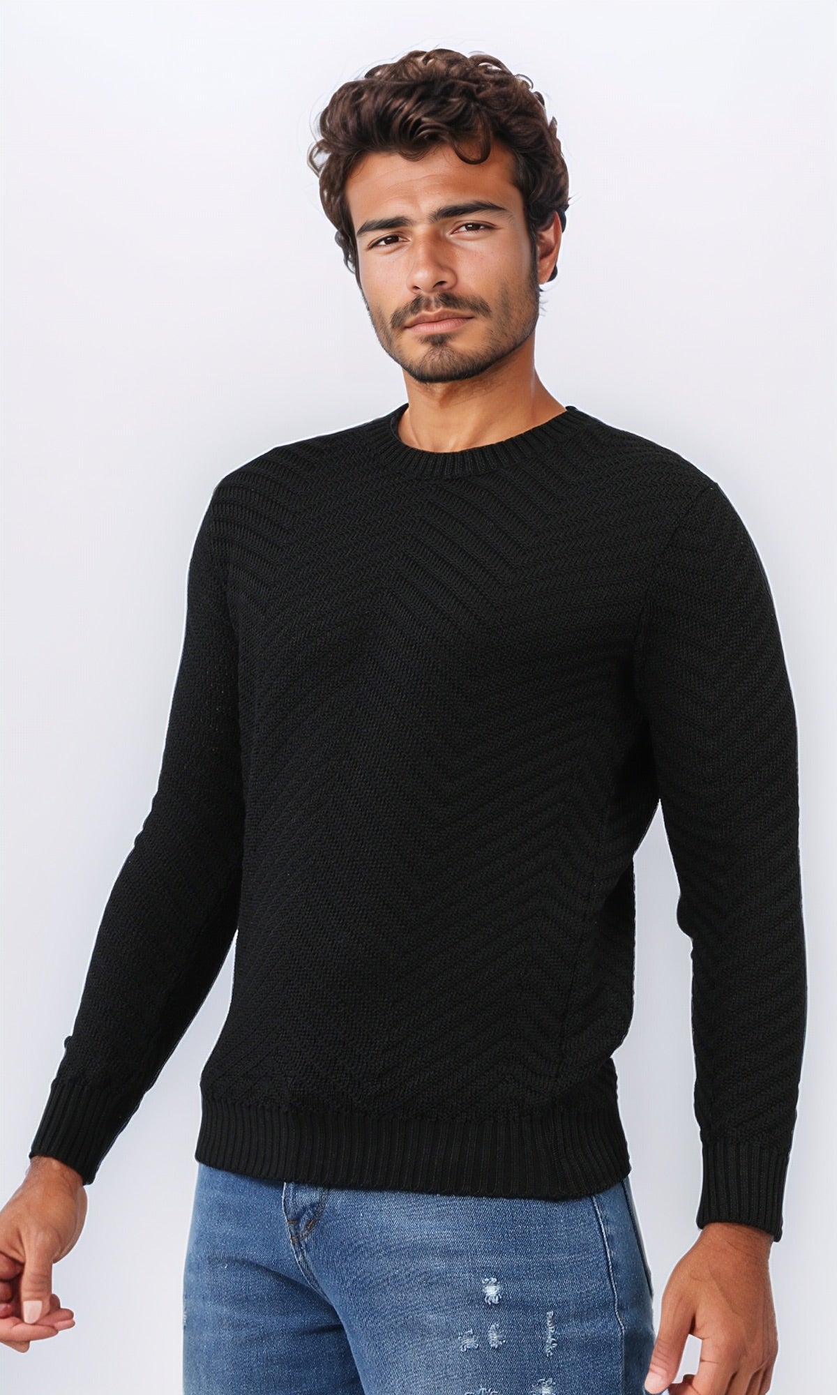 O198302-W24M040-TRICOT -BLACK (MPL)