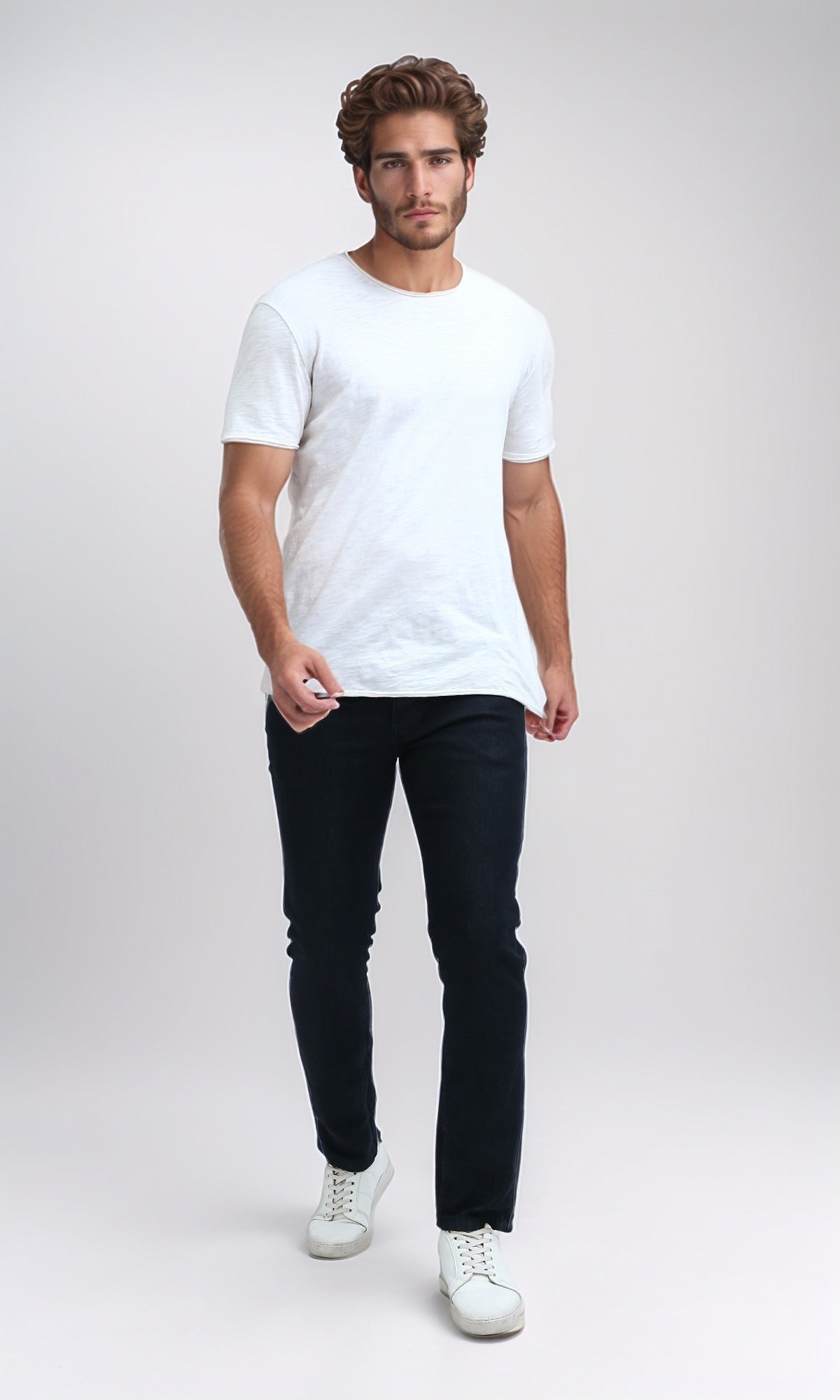 Midnight Indigo Slim Fit Essential Denim Jeans - O198552