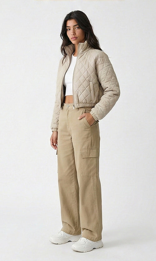 O198989-W21W364-WATER PROOF-BIEGE (WJK)