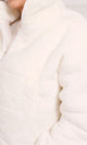 O199092 - Fur Bomber Jacket - Off White