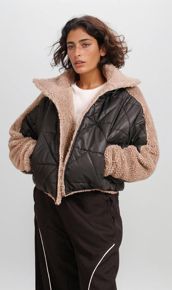 O199097 - Water Proof Short Jacket - Black