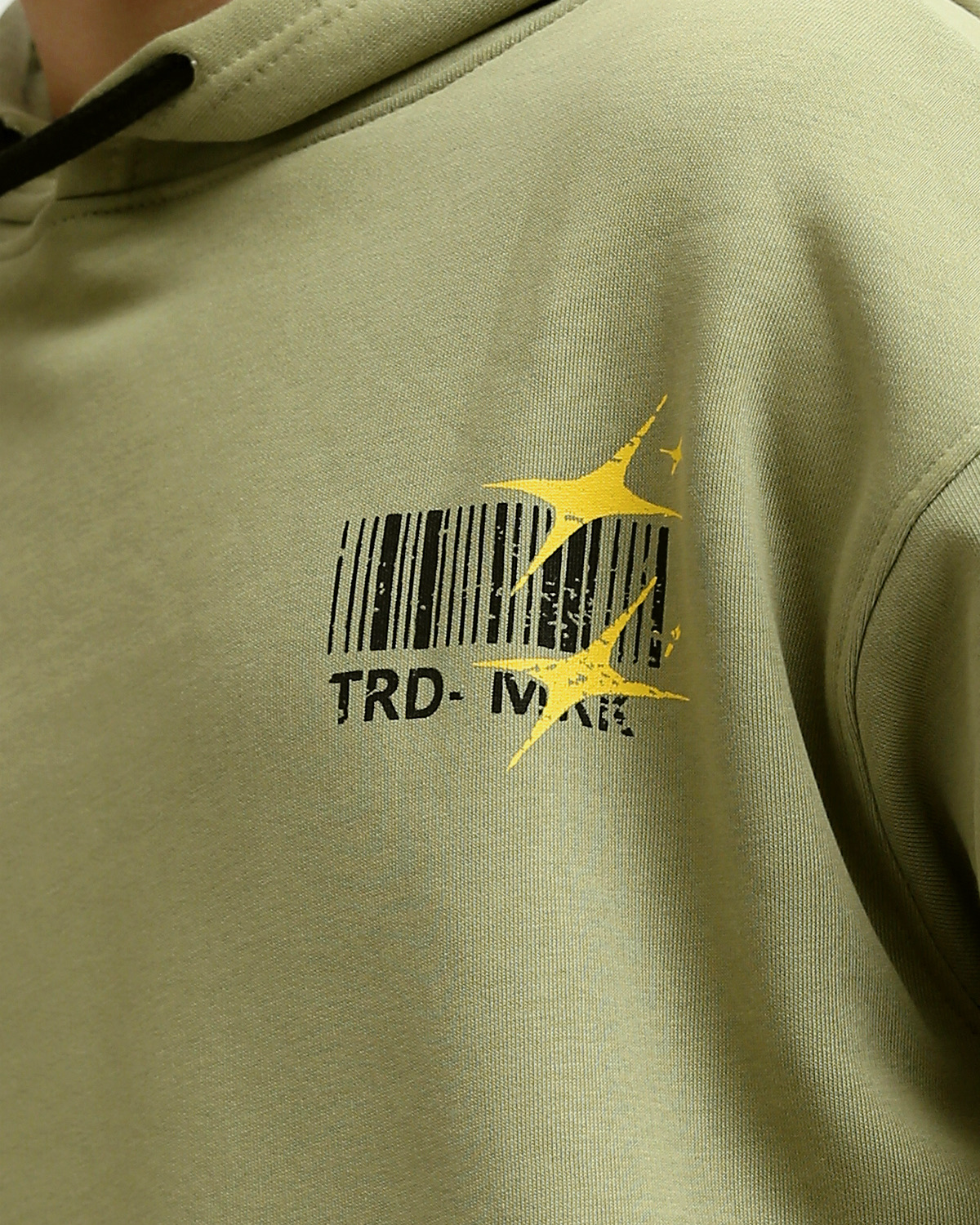 RAVIN | "Forever Rich" Graphic Heavyweight Hoodie - Sage Green - o199185