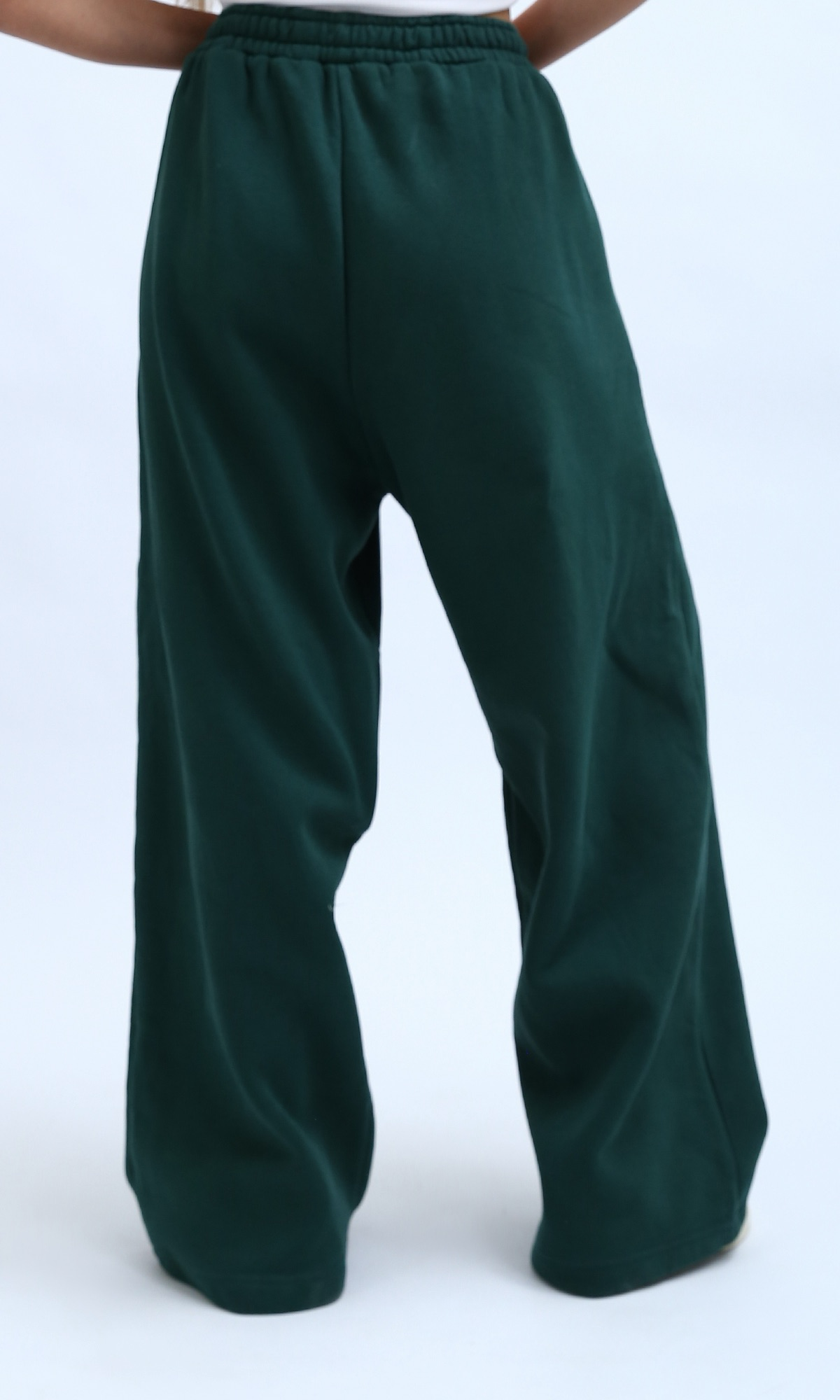 O199242 Casual Jogger Feminine Pants - Dark Green