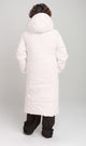 O199331 - Long Puffer Coat - White