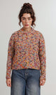 O199834-O199834 - Speckled Knit Sweater - Multicolor