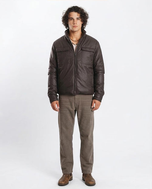 Ravin Men's Padded Utility Jacket in Black - O199929