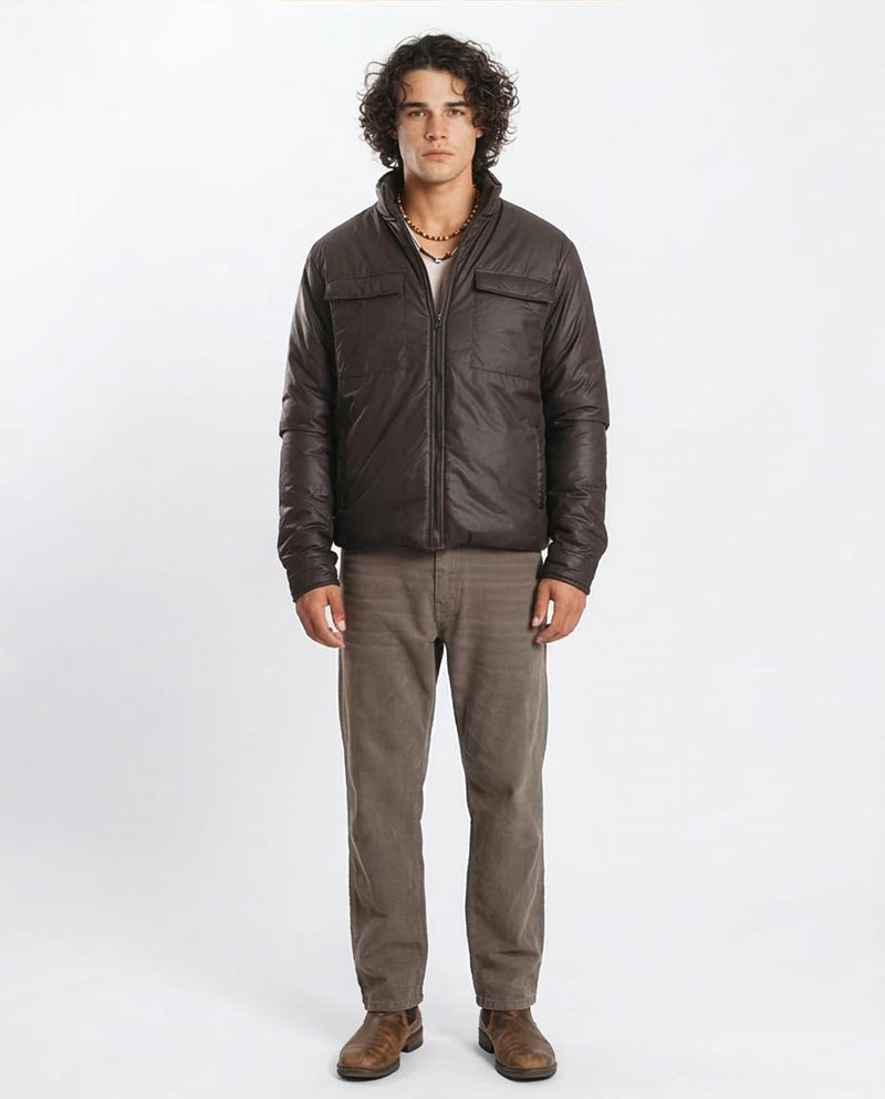 Ravin Men's Padded Utility Jacket in Black - O199929