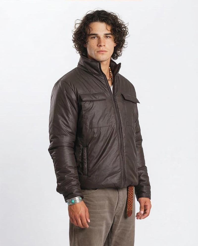 Ravin Men's Padded Utility Jacket in Black - O199929