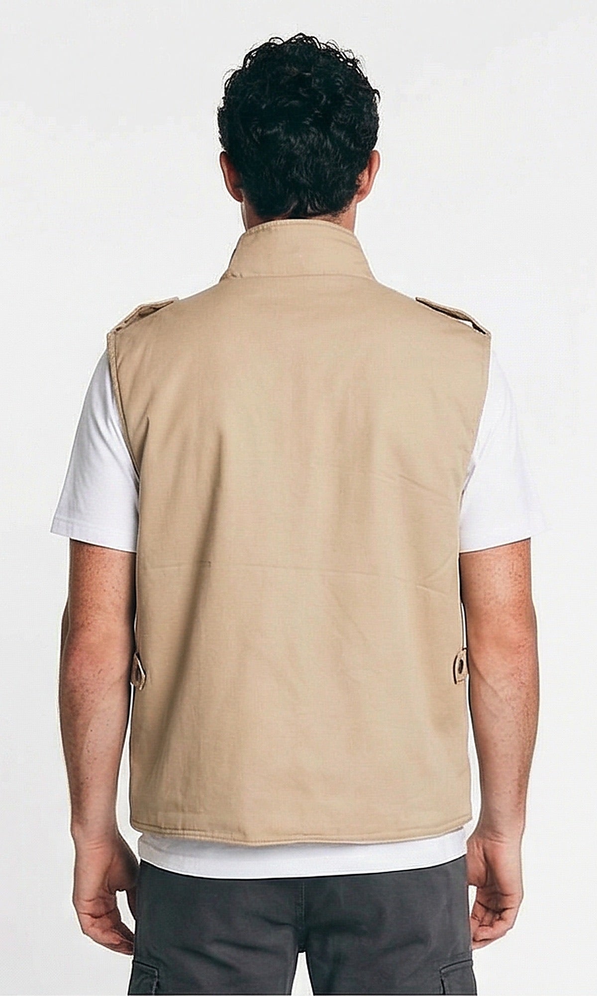 Stone Utility Multi-Pocket Cargo Vest - O199956