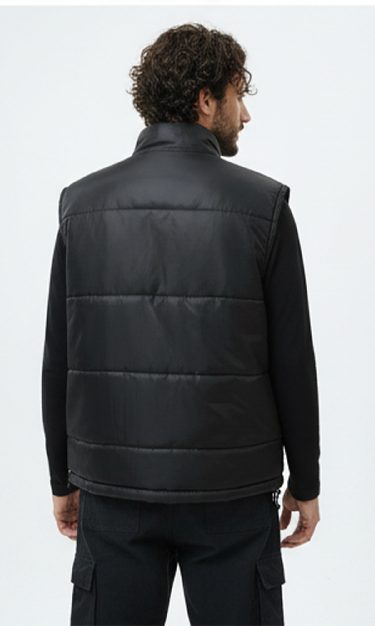 Urban Sleek Quilted Padded Vest - O199959