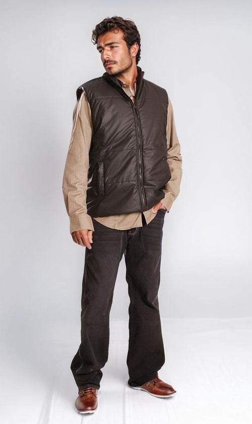 Sleek Urban Waterproof Sleeveless Puffer Vest - O199961