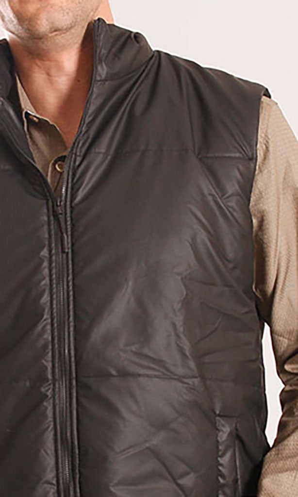 Sleek Urban Waterproof Sleeveless Puffer Vest - O199961