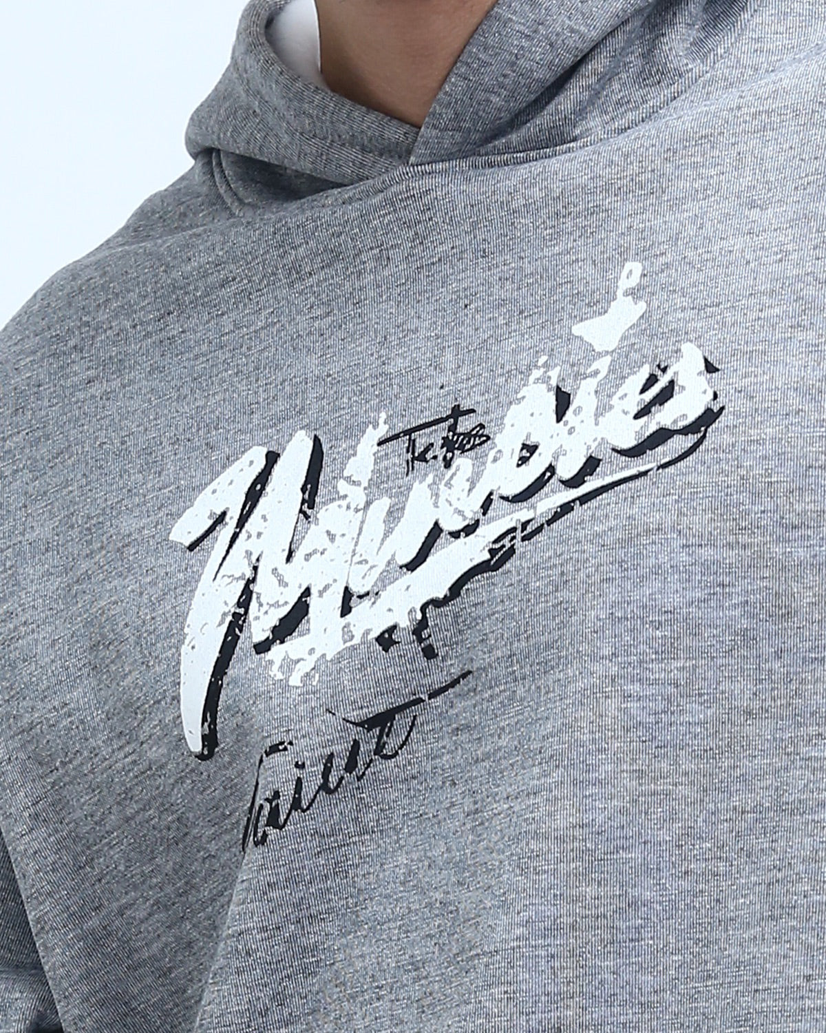 Men's Heather Grey Urban Bridge Graphic Hoodie - O200135