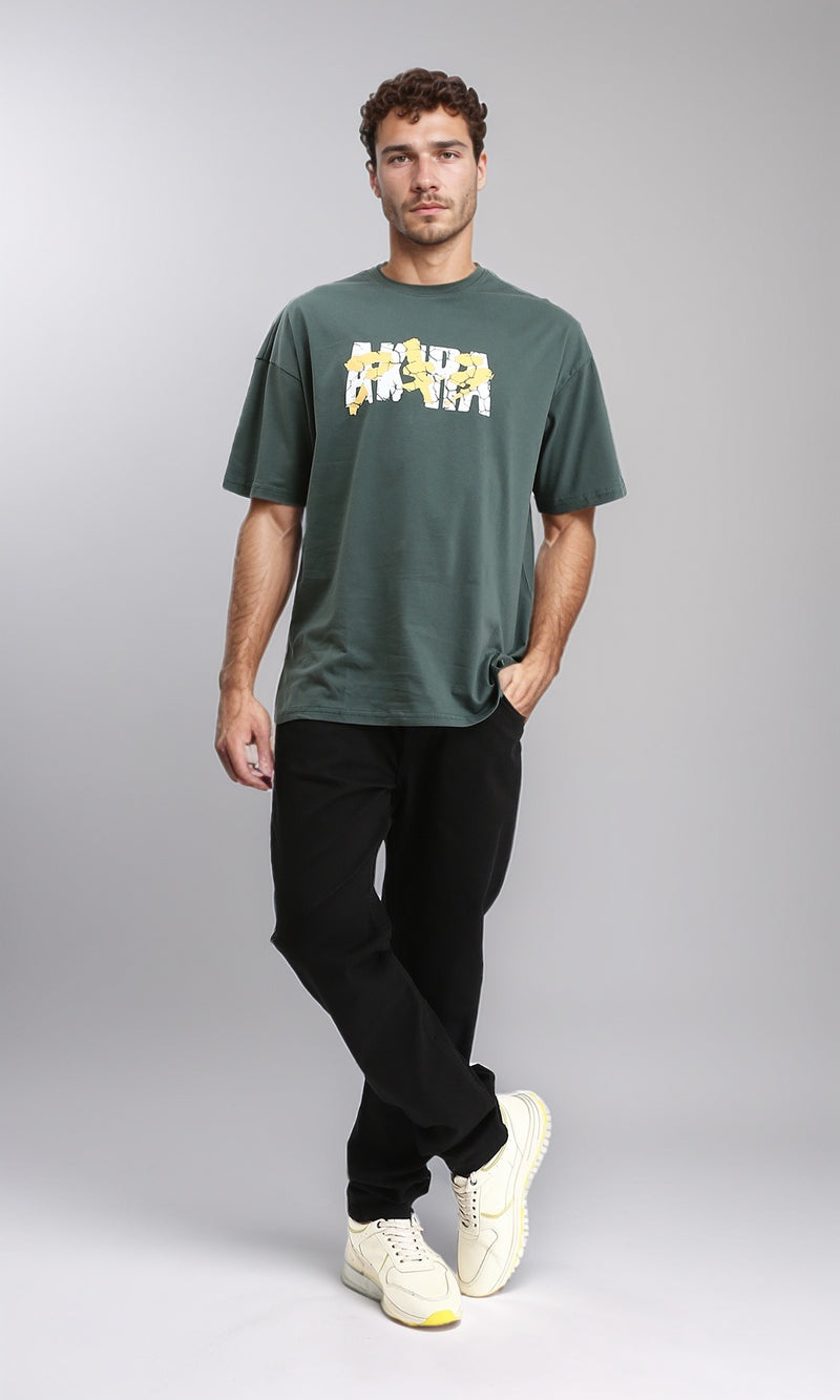 O200507 - Regular Fit Solid Jeans - Black