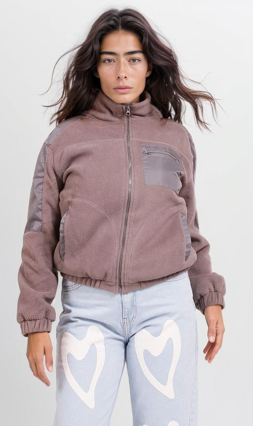 o200771-STRIPED BUTTON-UP SHIRT - WHITE & GREY