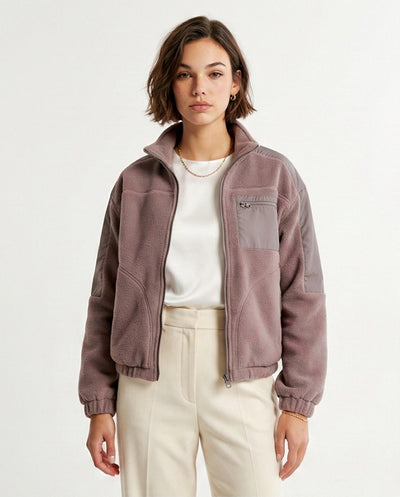 o200771-STRIPED BUTTON-UP SHIRT - WHITE & GREY