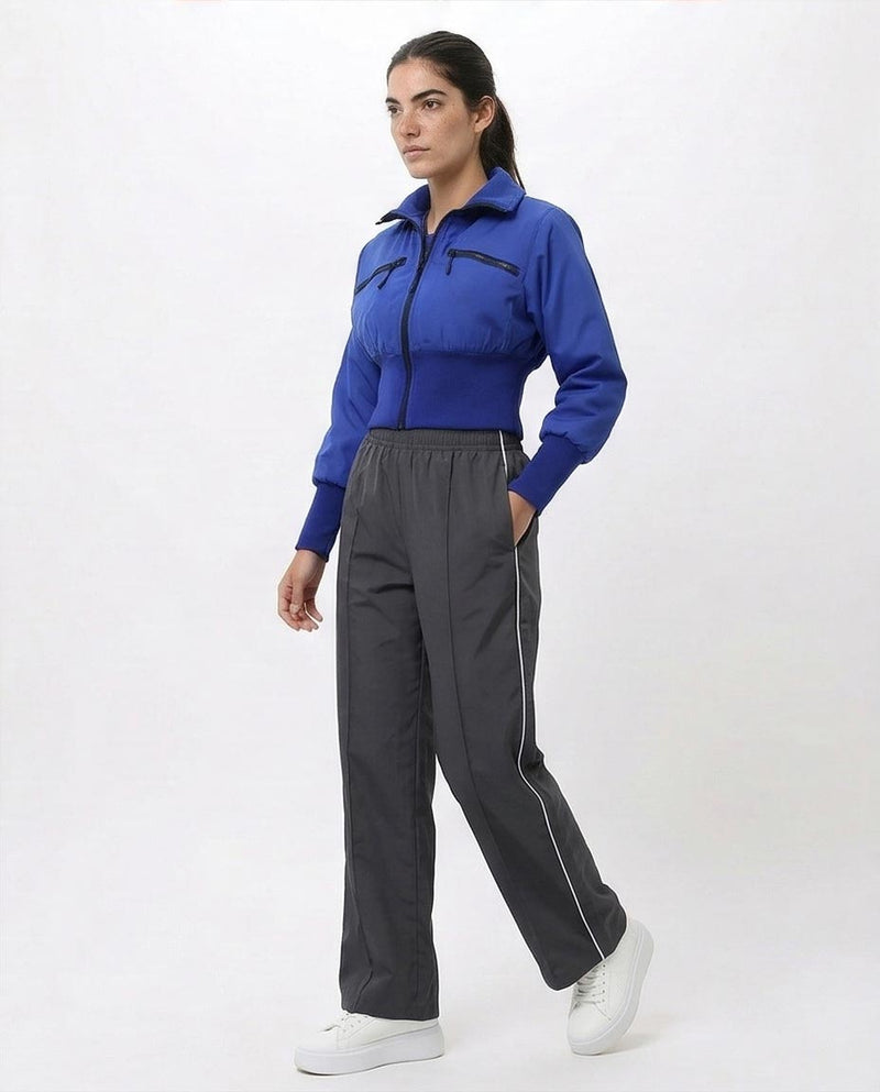 Ravin Crop Utility Bomber Jacket - Bold Blue - O200779