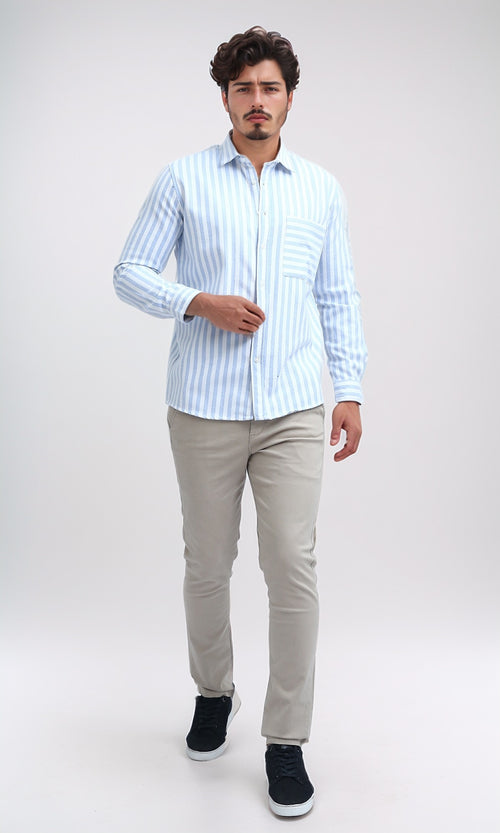 Essential Beige Regular Fit Gabardine Pants - O201043