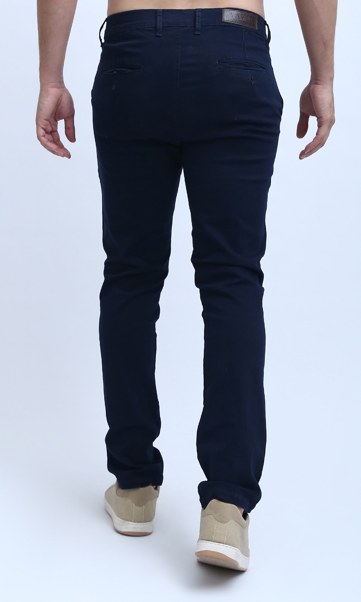 O201047 - Regular Fit Gabardine Pants - Navy Blue