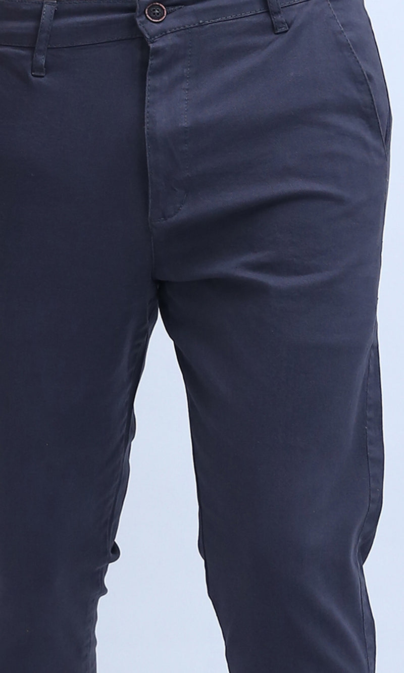 O201048 - Regular Fit Gabardine Pants - Grey