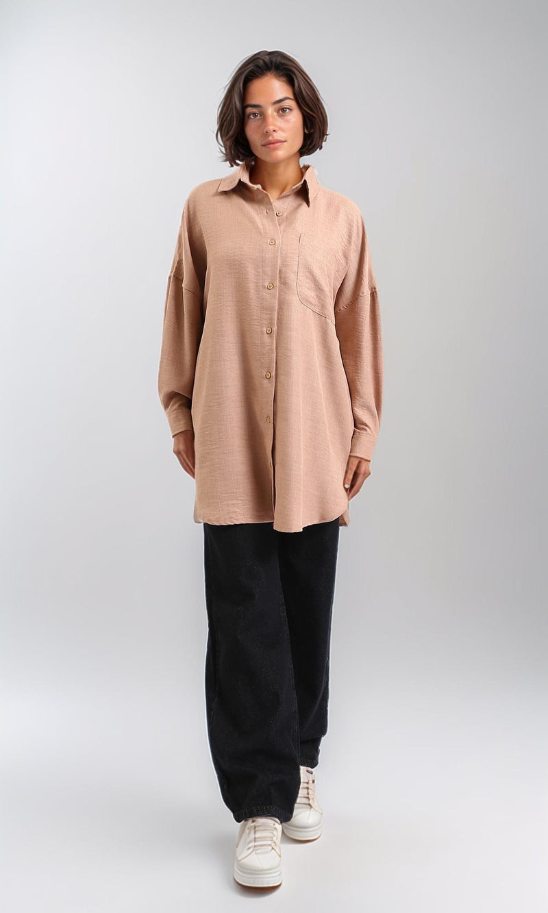 O201060-Solid Wide Leg Jeans - Black