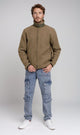 O201216-O201216 - Zip-Up Fleece Jacket - Olive