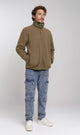 O201216-O201216 - Zip-Up Fleece Jacket - Olive