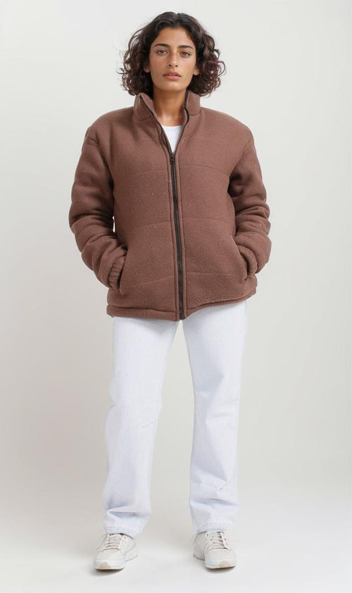 O201230 - Poler Puffer Jacket - Brown