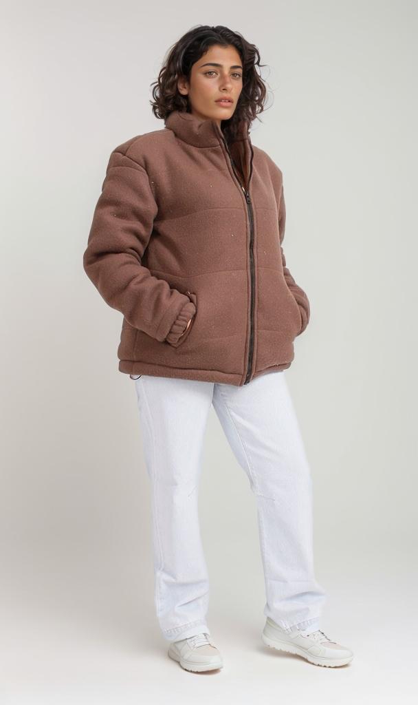 O201230 - Poler Puffer Jacket - Brown